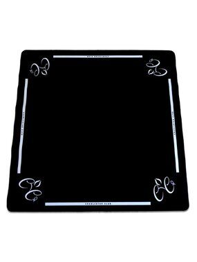 Mah Jongg Mat 32x32 Neoprene Table Mat - Black
